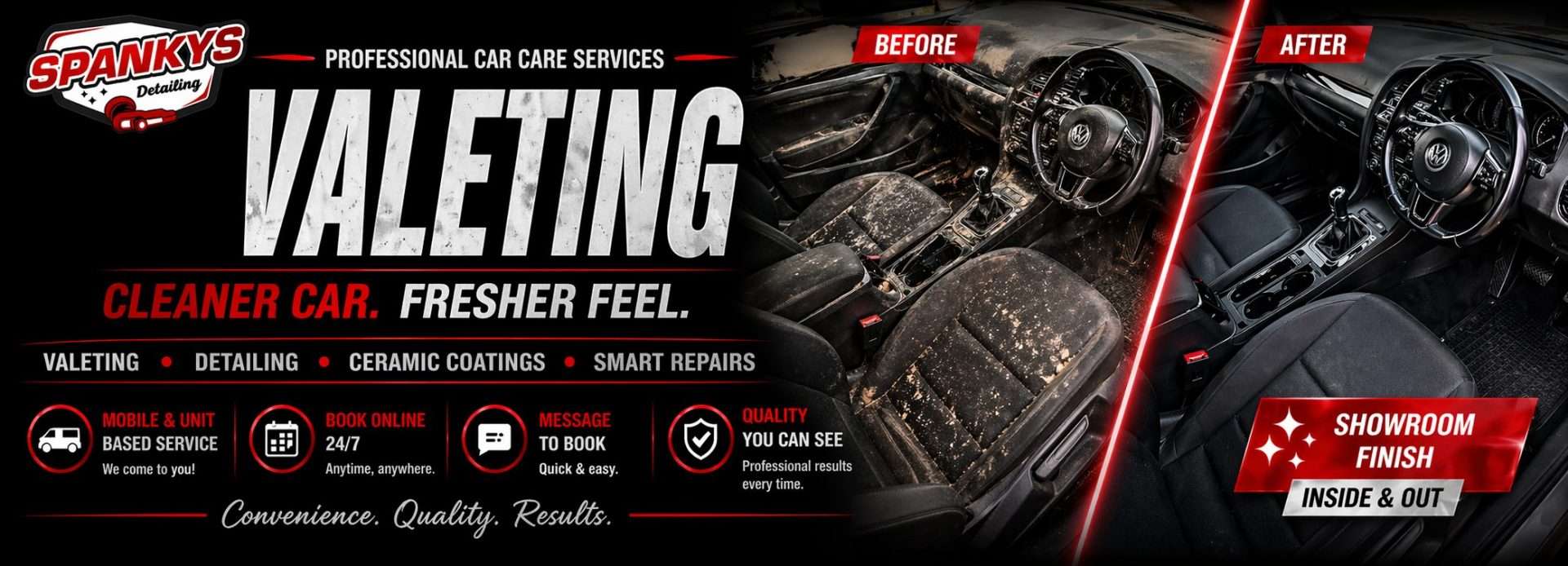 Spankys detailing- valeting Swindon Wiltshire